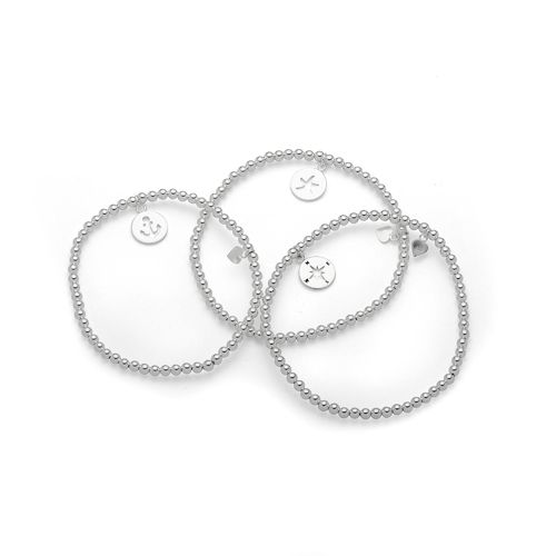 Armband "Kugel"925/-  Silber flexibel