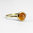 Ring Mondstein "orange" 585/- Gold