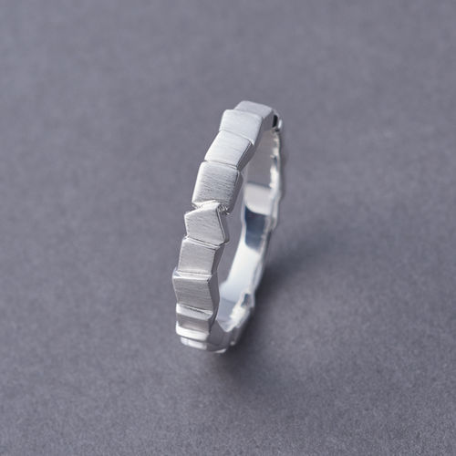 Ring 925/- Silber "Quader"