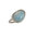 Ring "Kolo"925/- Silber Aquamarin